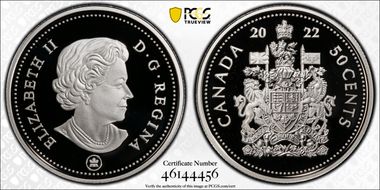 2022 50C Silver PR70DCAM