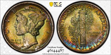 1944-D/D 10C RPM, FS-501 MS66FB