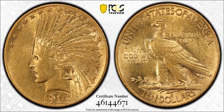 Cert 46144671 - Coin Image