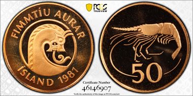 1981 50 A KM-26 PR69DCAM