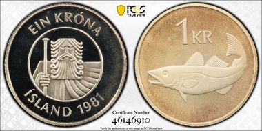 1981 Krona KM-27 PR68DCAM