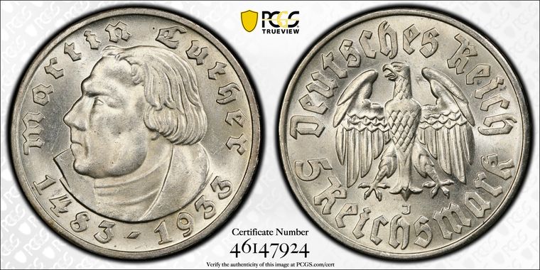 Cert 46147924 - Coin Image