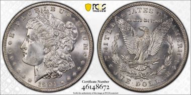 1901-O $1 MS66