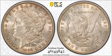 1896 $1 MS62