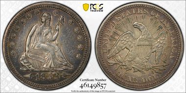 1853 25C Arrows and Rays N1