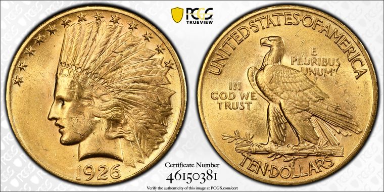 Cert 46150381 - Coin Image