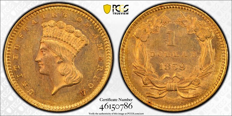 Cert 46150786 - Coin Image