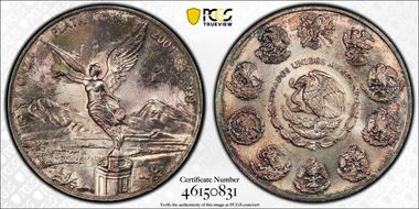 2001-Mo Onza Libertad Ag MS66