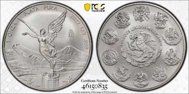 2022-Mo Onza Libertad Ag MS69