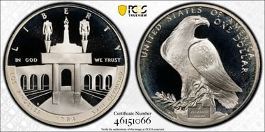 1984-S $1 Olympic PR69DCAM
