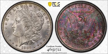 1885-O $1 MS63