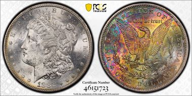 1882-S $1 MS62+