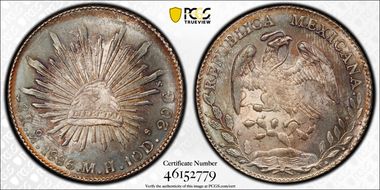 1886-Mo MH 8 R Mo71 MS63