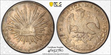 1861/50-Go PF 8 R Go45 MS61