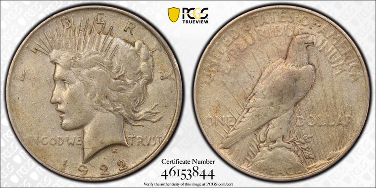 Cert 46153844 - Coin Image