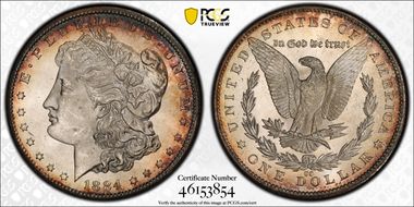 1884-CC $1 MS63