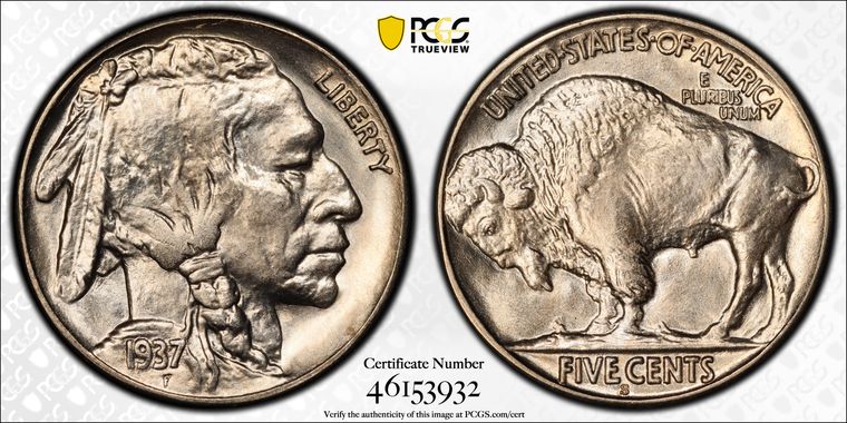 Cert 46153932 - Coin Image