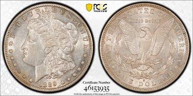 1889-S $1 AU53