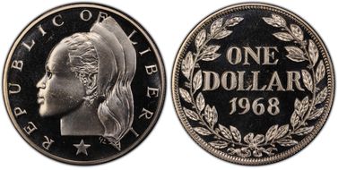 1968 $1 PR67CAM