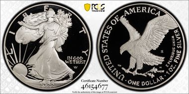 2022-S $1 Silver Eagle PR69DCAM