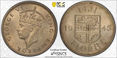 1945 Florin MS63