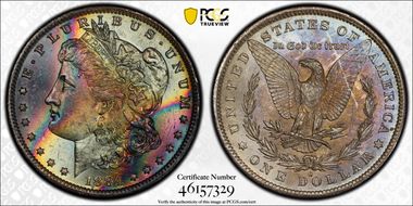 1884-O $1 MS64