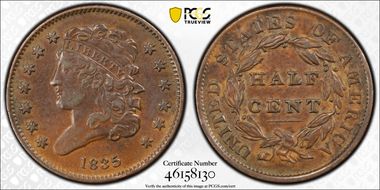 1835 1/2C XF40BN