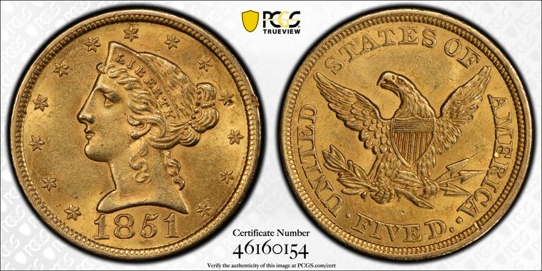 Cert 46160154 - Coin Image