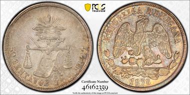 1878/7-Zs S 50C AU55