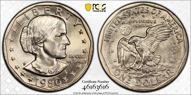1980-P SBA$1 MS65