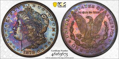 1878-S $1 MS63