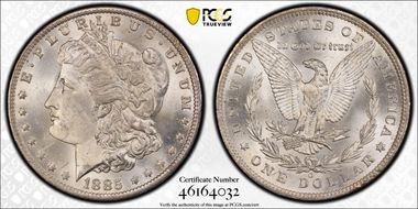 1885-O $1 MS64