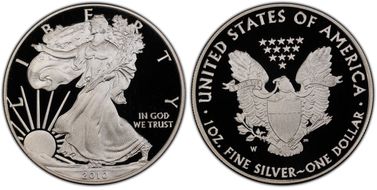 2010-W $1 Silver Eagle PR68DCAM