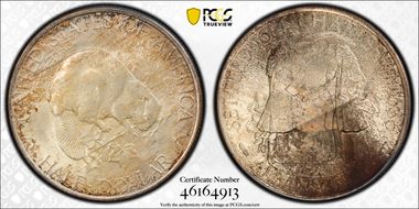 1936 50C Albany MS64