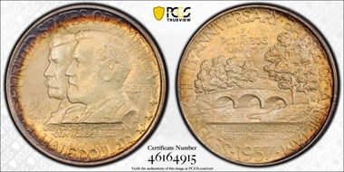 1937 50C Antietam MS67+