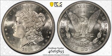 1882-S $1 MS66