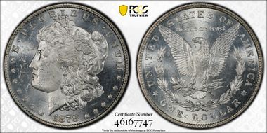 1878 8TF $1 MS63