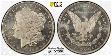 1885-O $1 MS64DMPL