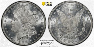 1881 $1 MS64