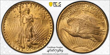 1924 $20 MS63