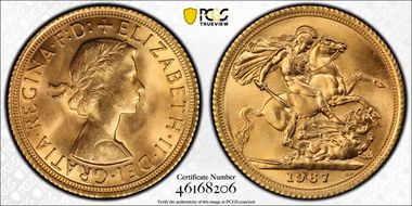 1967 Sov S-4125 St. George MS65