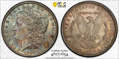 1890 $1 MS63