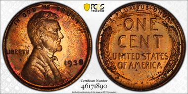 1938 1C PR63RB