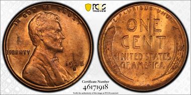 1935-D 1C MS64RB