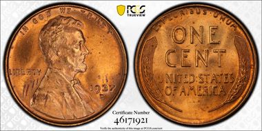 1937-D 1C MS63RD