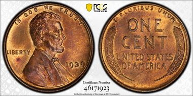 1938 1C MS64RB