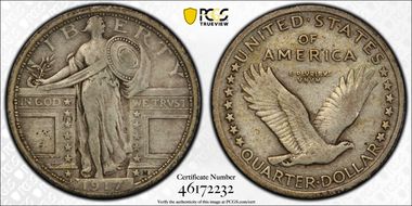 1917 25C Type 1 VF25