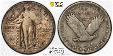 1927-D 25C F15
