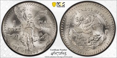 1988-Mo Onza Libertad Ag MS66