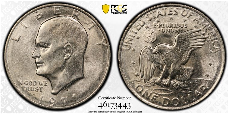 Cert 46173443 - Coin Image